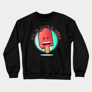 BITE THE FLAVOR OF SUMMER - Cool Summer Tee Crewneck Sweatshirt